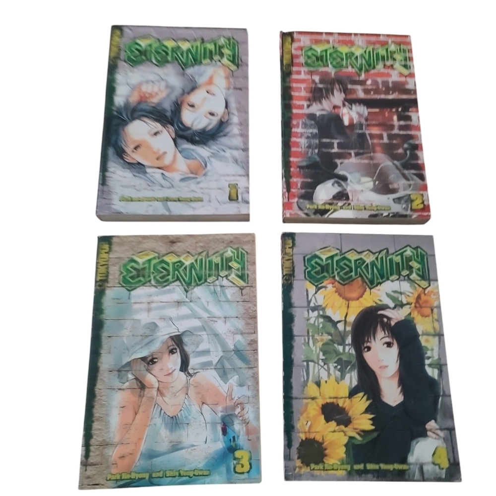 Eternity Manga Volumes 1-4